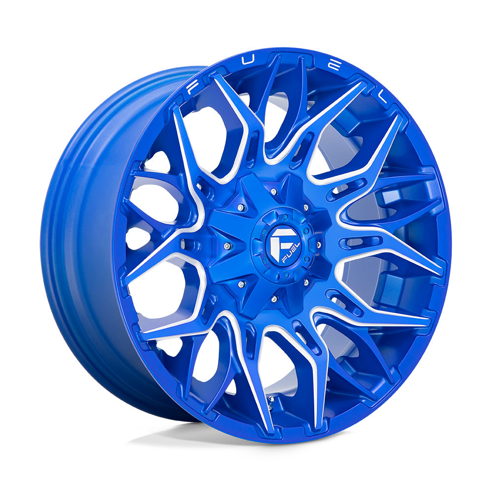 Fuel Off Road フューエルオフロード ホイール D770 TWITCH | ANODIZED BLUE MILLED