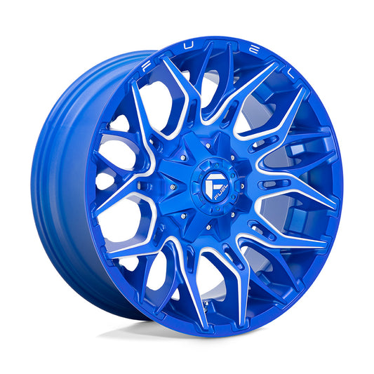 Fuel Off Road フューエルオフロード ホイール D770 TWITCH | ANODIZED BLUE MILLED