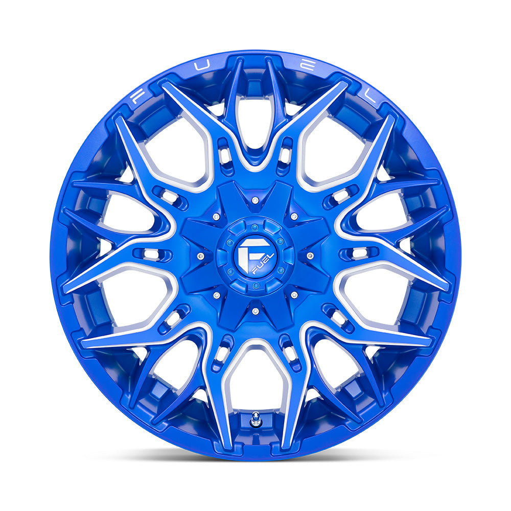 Fuel Off Road フューエルオフロード ホイール D770 TWITCH | ANODIZED BLUE MILLED