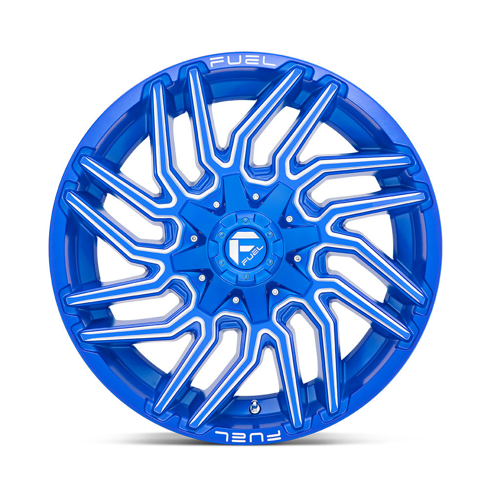 Fuel Off Road フューエルオフロード ホイール D774 TYPHOON | ANODIZED BLUE MILLED