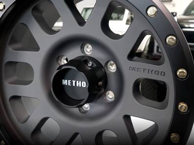 Method Race Wheels メソッド ホイール 309 Grid | TITANIUM - MATTE BLACK LIP