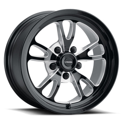 Vision Wheel ビジョンホイール 149 Patriot | Gloss Black Milled Spoke