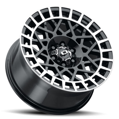 Vision Wheel ビジョンホイール 349 Savage | Gloss Black Machined Lip
