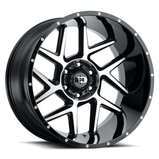 Vision Wheel ビジョンホイール 360 Sliver | Gloss Black Machined Face