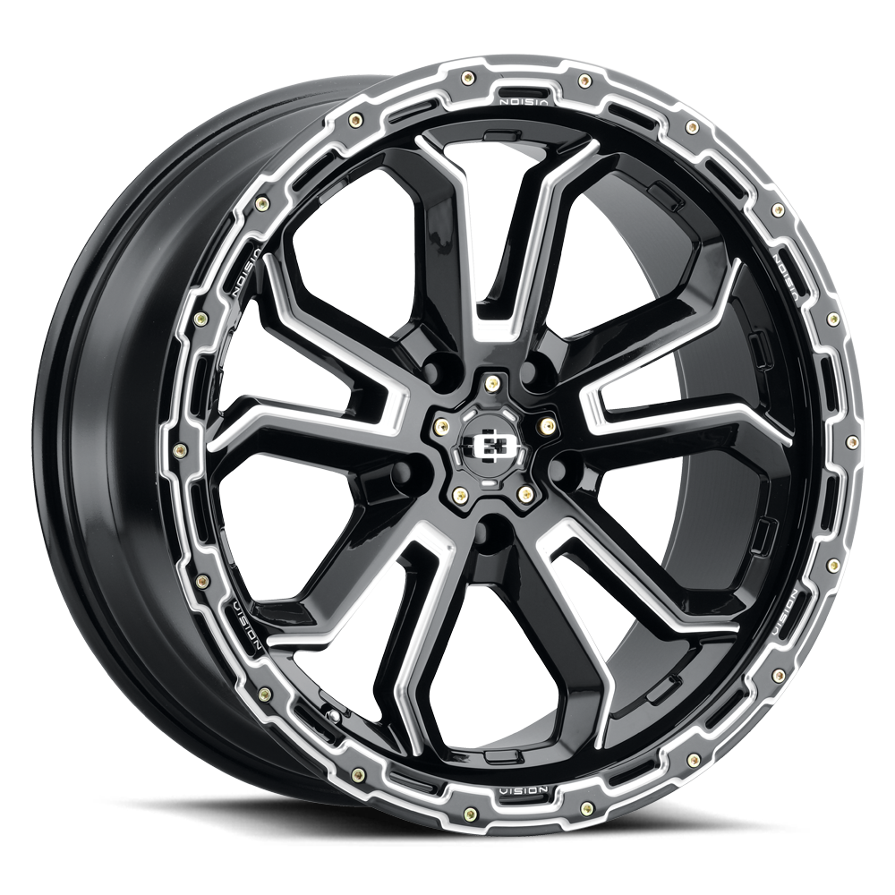 Vision Wheel ビジョンホイール 405 Korupt | Gloss Black Milled Spoke