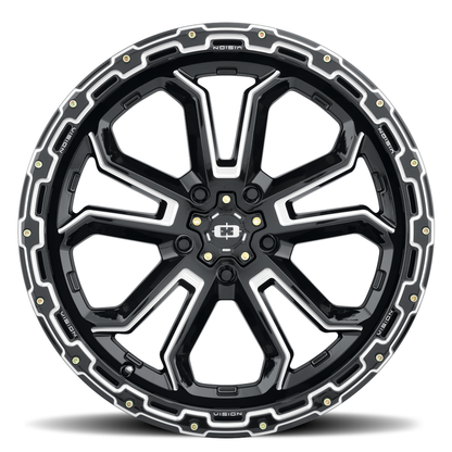 Vision Wheel ビジョンホイール 405 Korupt | Gloss Black Milled Spoke