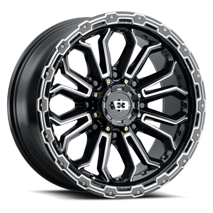 Vision Wheel ビジョンホイール 405 Korupt | Gloss Black Milled Spoke