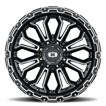 Vision Wheel ビジョンホイール 405 Korupt | Gloss Black Milled Spoke