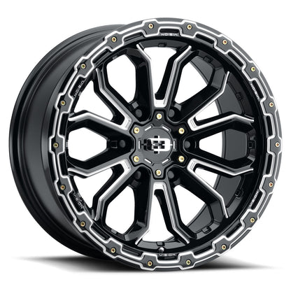 Vision Wheel ビジョンホイール 405 Korupt | Gloss Black Milled Spoke