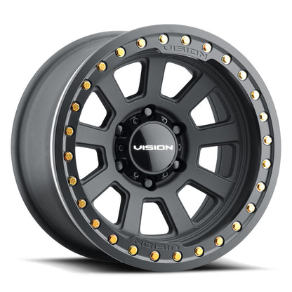 Vision Wheel ビジョンホイール 350 Ojos Beadlock | Satin Black