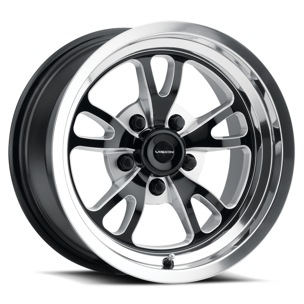 Vision Wheel ビジョンホイール 149 Patriot | Gloss Black Milled Spoke Polished Lip