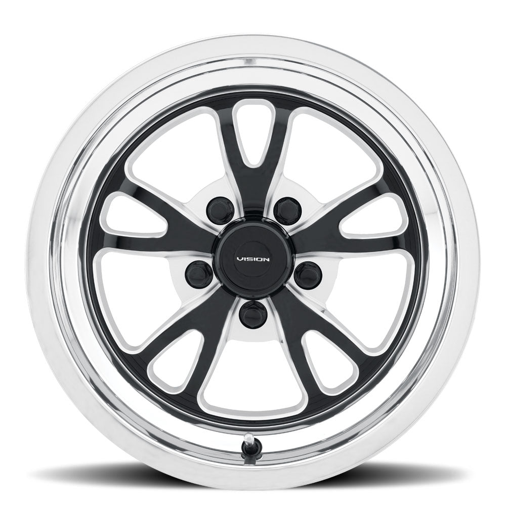 Vision Wheel ビジョンホイール 149 Patriot | Gloss Black Milled Spoke Polished Lip