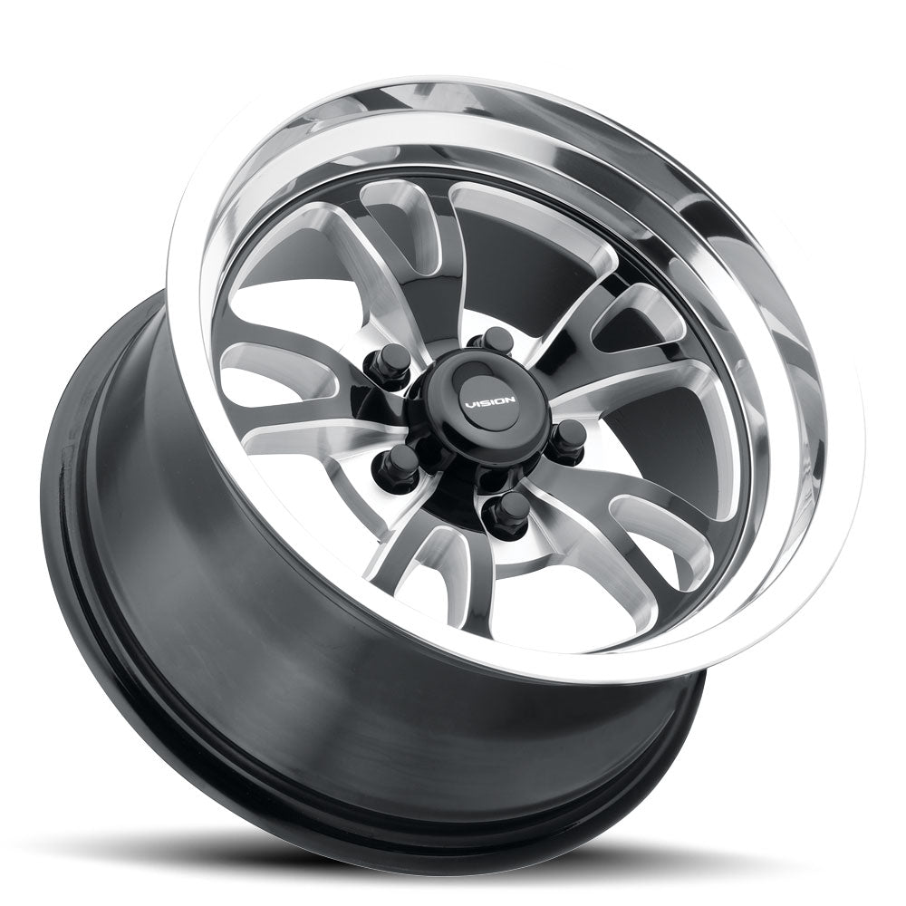 Vision Wheel ビジョンホイール 149 Patriot | Gloss Black Milled Spoke Polished Lip