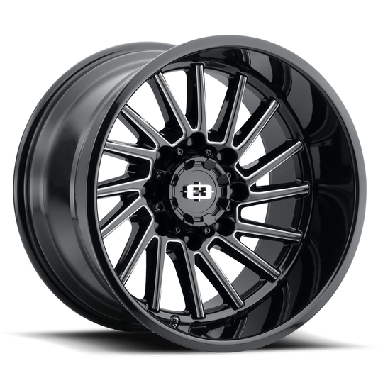 Vision Wheel ビジョンホイール 306 Rapier | Gloss Black Milled Spoke