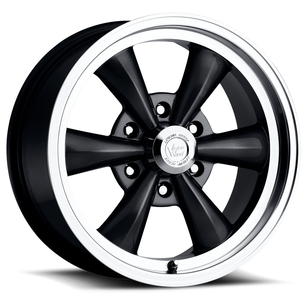 Vision Wheel ビジョンホイール 141 Legend 6 | Gloss Black Machined Lip