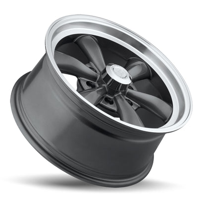 Vision Wheel ビジョンホイール 141 Legend 6 | Gunmetal Machined Lip