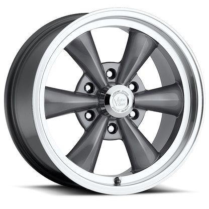 Vision Wheel ビジョンホイール 141 Legend 6 | Gunmetal Machined Lip