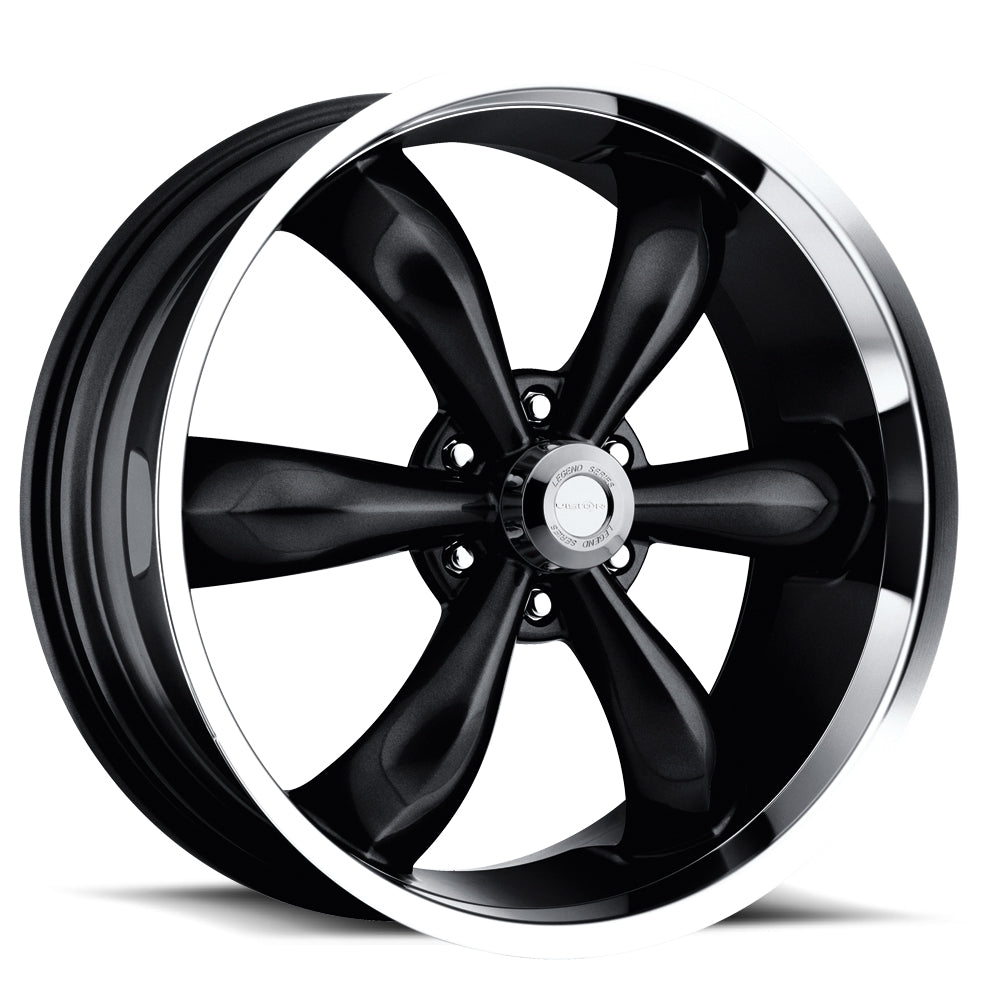 Vision Wheel ビジョンホイール 142 Legend 6 | Gloss Black Machined Lip