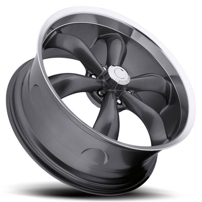 Vision Wheel ビジョンホイール 142 Legend 6 | Gunmetal Machined Lip