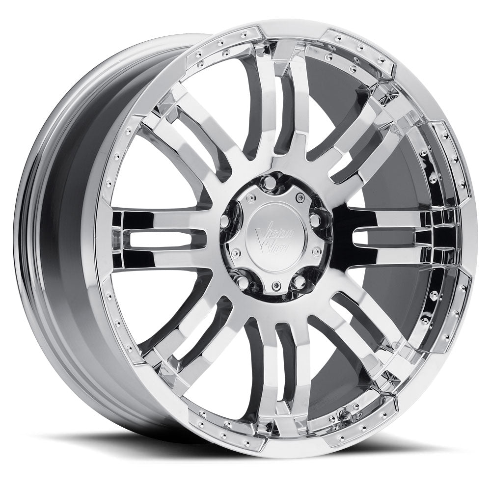 Vision Wheel ビジョンホイール 375 Warrior | Chrome – アメリカンインテイク USカスタムパーツショップ