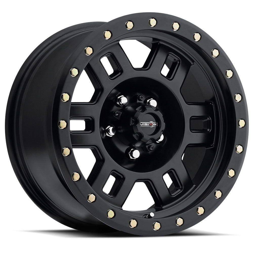 Vision Wheel ビジョンホイール 398 Manx | Matte Black