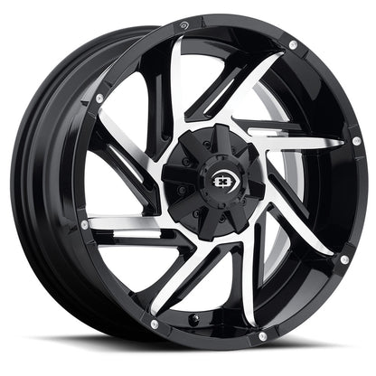 Vision Wheel ビジョンホイール 422 Prowler | Gloss Black Machined Face