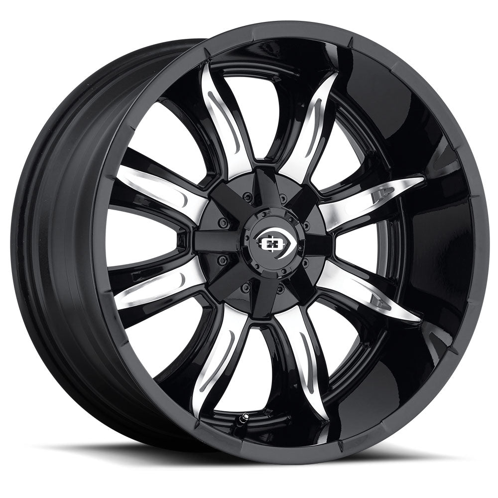 Vision Wheel ビジョンホイール 423 Manic | Gloss Black Machined Face