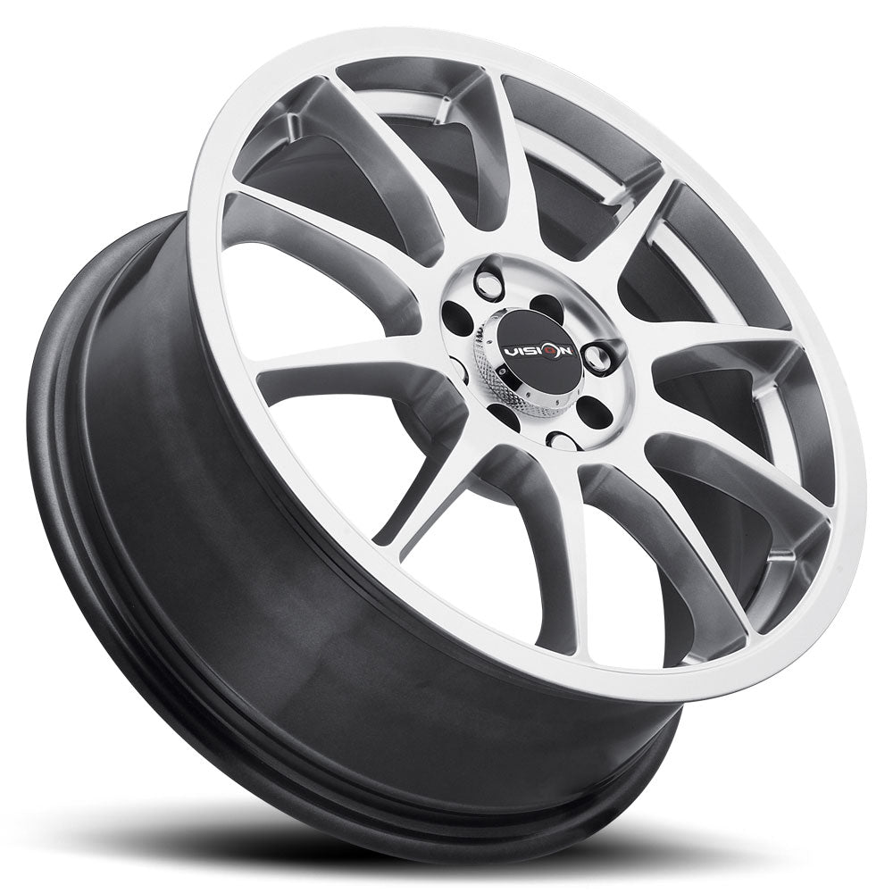 Vision Wheel ビジョンホイール 425 Bane | Hyper Silver