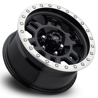 Vision Wheel ビジョンホイール 398 Manx | Gloss Black Machined Lip