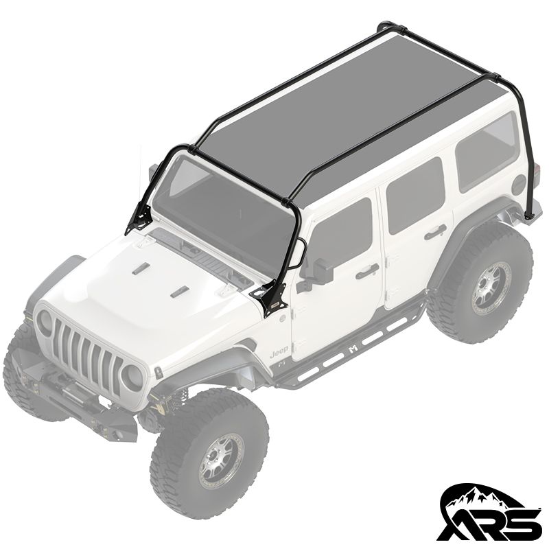 Adventure Rack Systems 4-Door Rocklander Sky One-Touch Top Rack System JL Wrangler