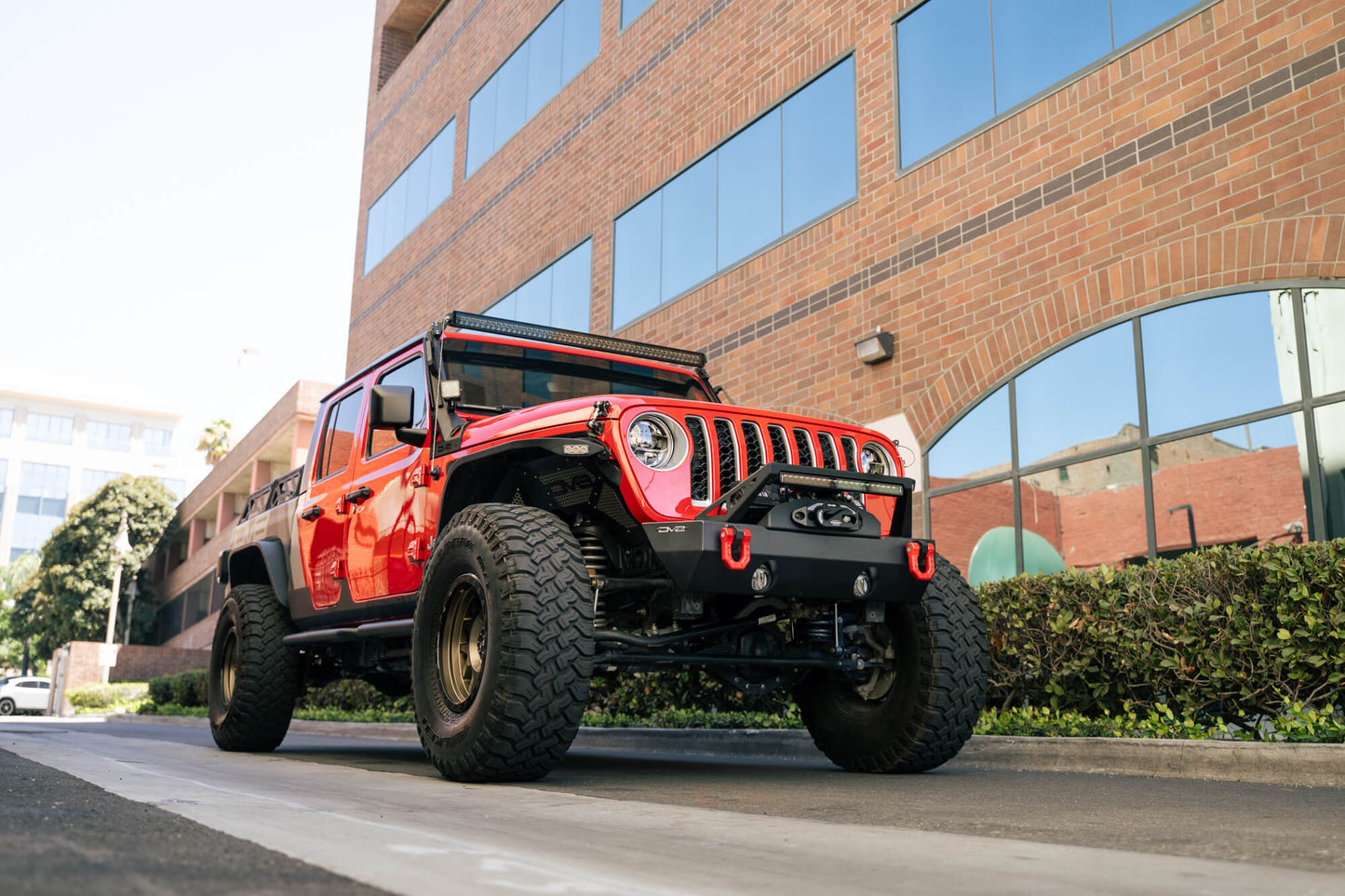 DV8 Offroad FS-25 スタビーフロントバンパー (JK/JL/JT)