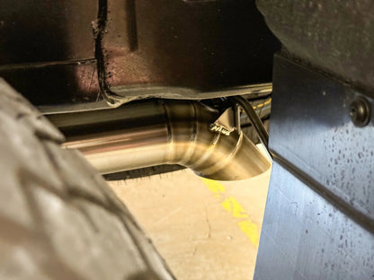 NYTOP Titanium アクスルダンプエキゾースト (ランンクル250/GX550用)