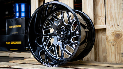 KG1 FORGED ホイール KF009 YAZ | GLOSS BLACK