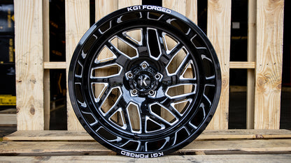 KG1 FORGED ホイール KF009 YAZ | GLOSS BLACK