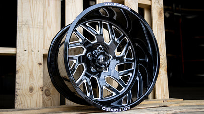 KG1 FORGED ホイール KF009 YAZ | GLOSS BLACK
