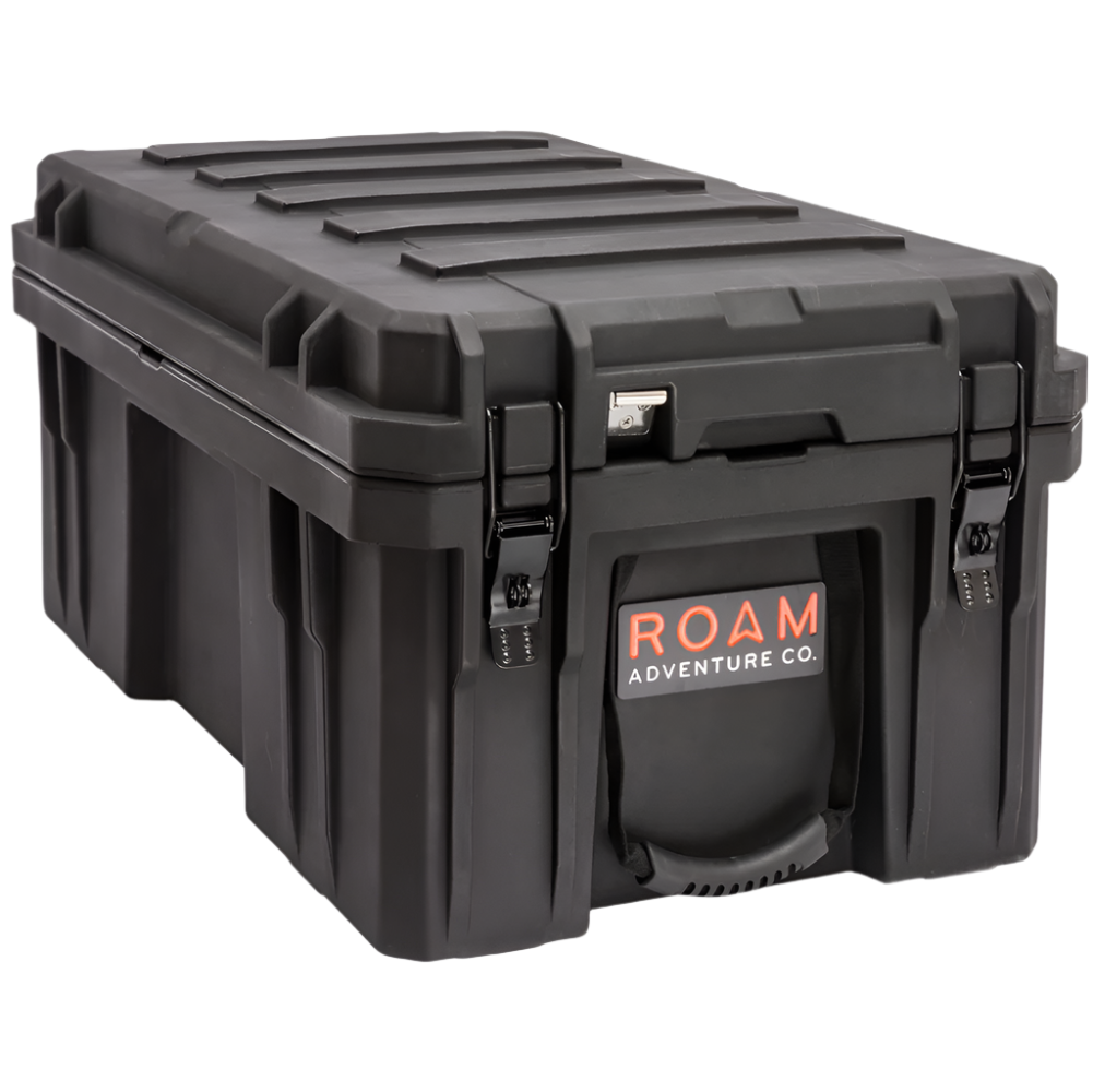 ROAM 105L Rugged Case - heavy-duty storage box in Black