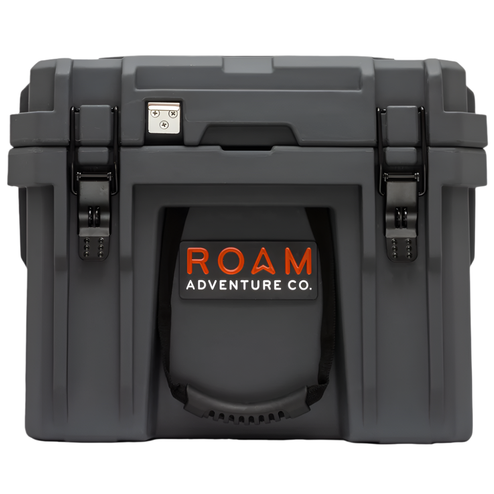 ROAM 105L Rugged Case - heavy-duty storage box in Slate color