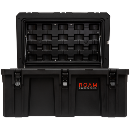 ROAM 160L Rugged Case - heavy-duty storage box shown in black