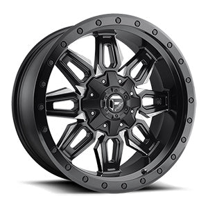 Fuel Off Road フューエルオフロード ホイール NEUTRON D591 | Black & Milled (JL/JT専用)