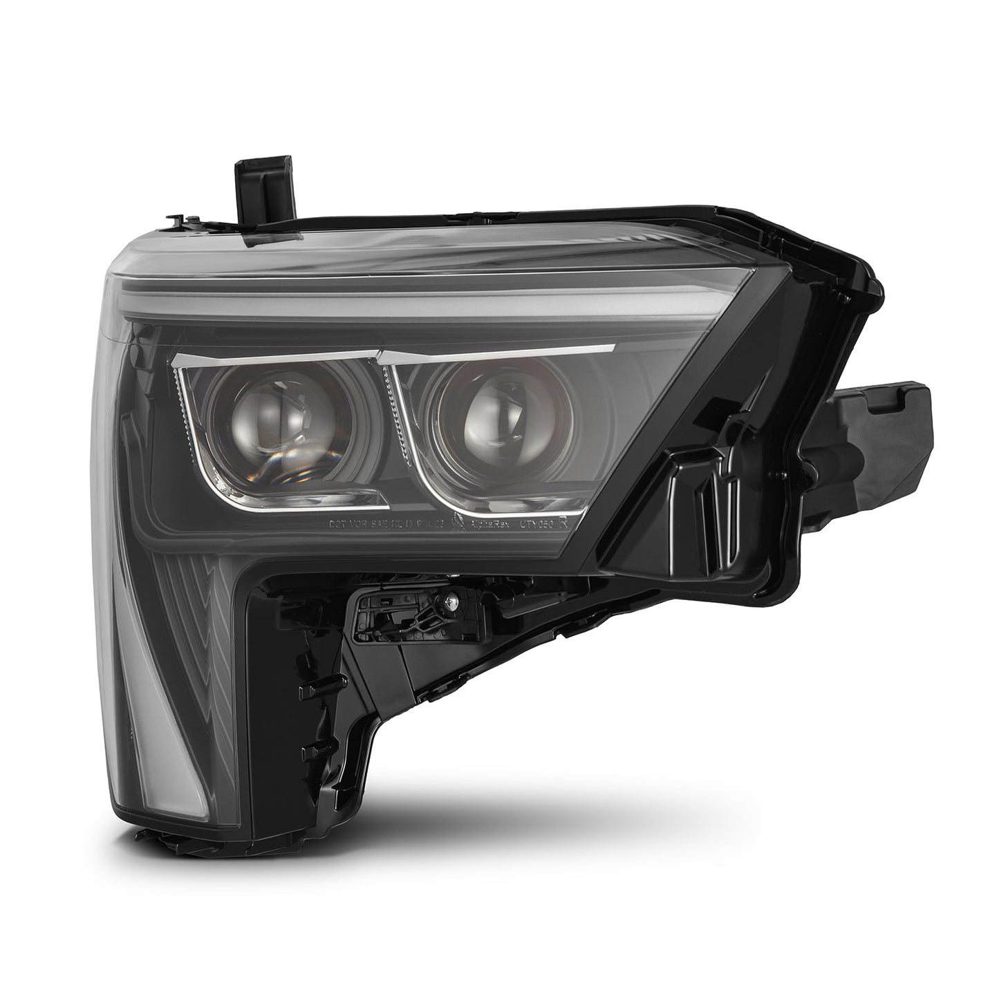 AlphaRex 新型タンドラ ラックス シリーズ LED プロジェクター ヘッドライト ブラック アメリカンインテイク　アメリカンインテーク