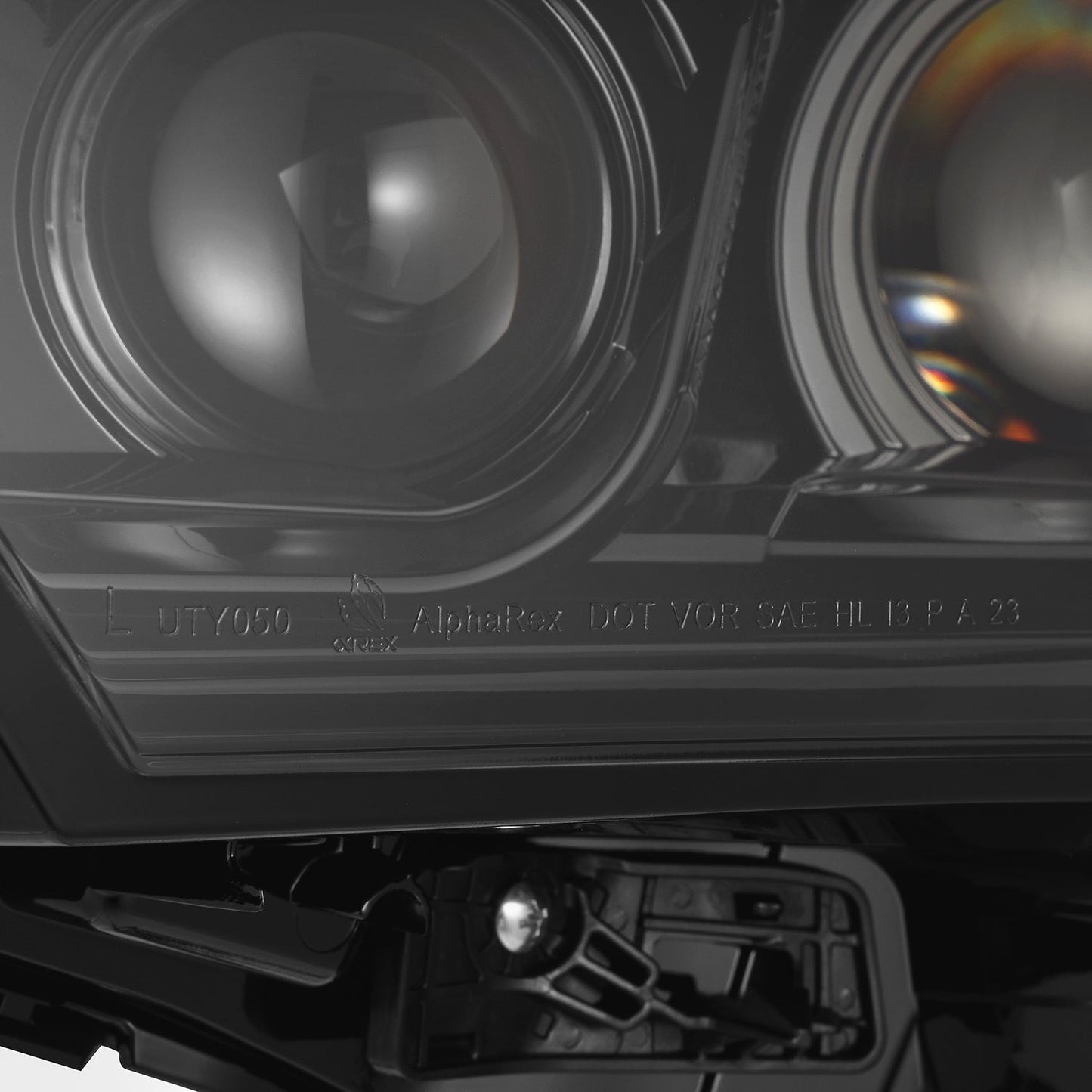 AlphaRex 新型タンドラ ラックス シリーズ LED プロジェクター ヘッドライト アルファ ブラック アメリカンインテイク　アメリカンインテーク