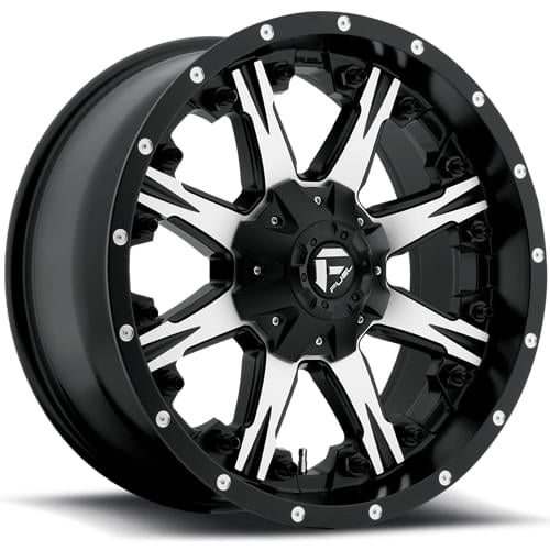 Fuel Off Road フューエルオフロード ホイール NUTZ D541 | Black & Machined (JL/JT専用)