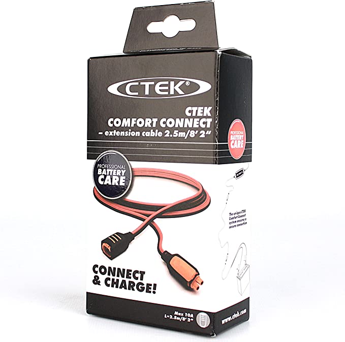 CTEK シーテック バッテリーチャージャー MXS 5.0 + 延長ケーブル2023年10月購入