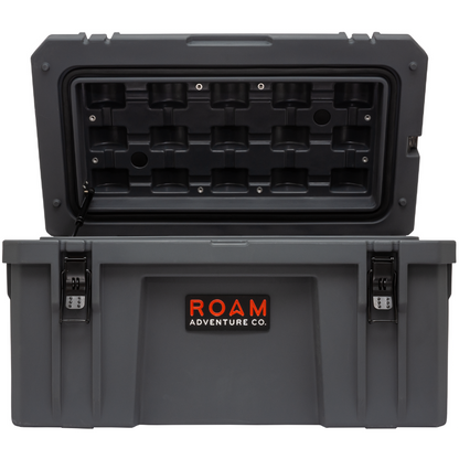 ROAM 82L Rugged Case - medium heavy-duty storage box shown in Slate