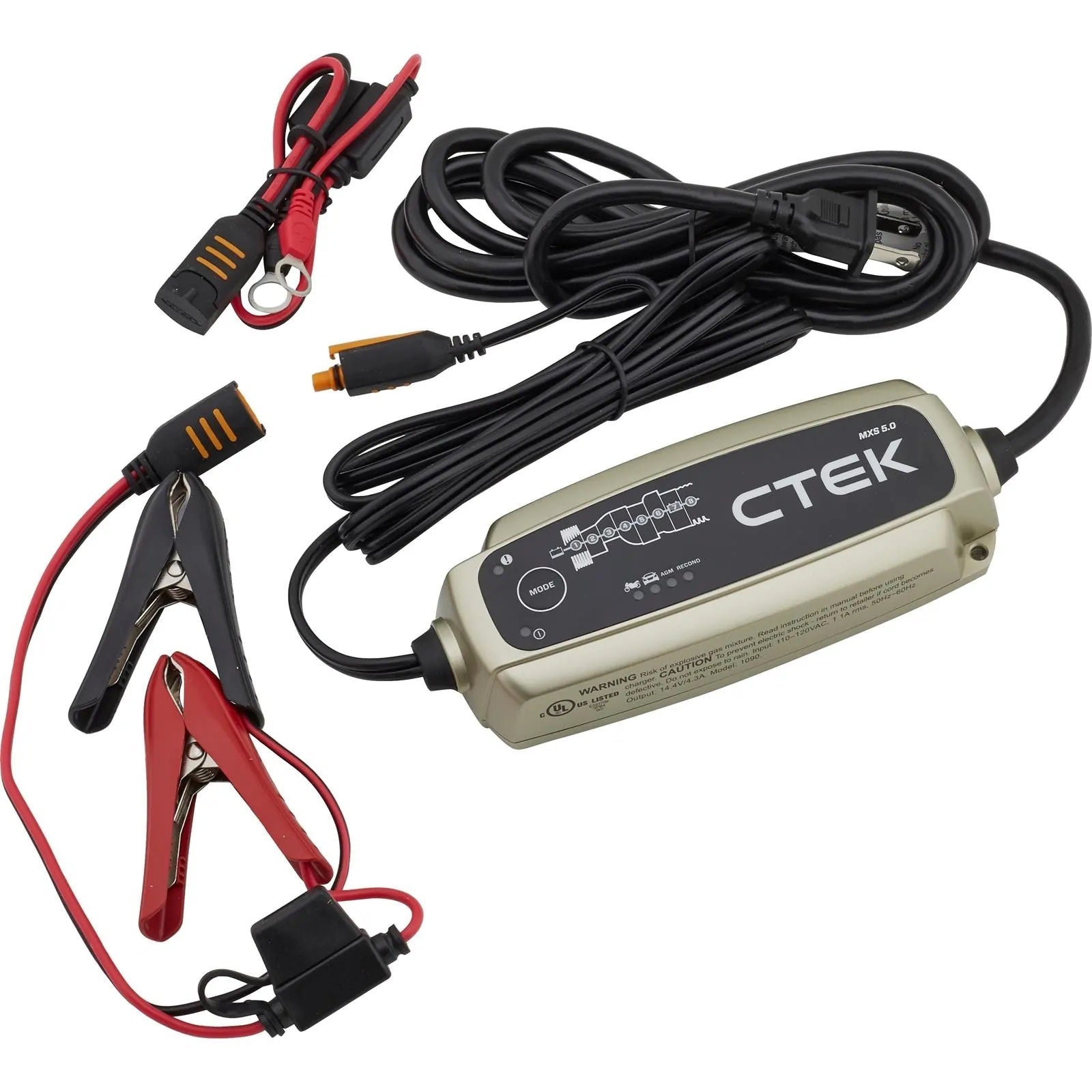 CTEK MXS 5.0 シーテック バッテリー チャージャー シガープラグ型充電 ...