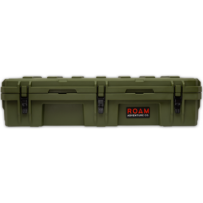 ROAM 95L Rugged Case — large low-profile durable storage box in OD Green color