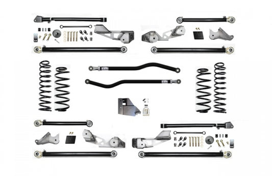 EVO 4.5" SUSPENSION KITS JLU HIGH CLEARANCE LONG ARM SUSPENSION SYSTEM PLUS ( 4 DOOR ONLY ) サスペンション リフトキット JLラングラー