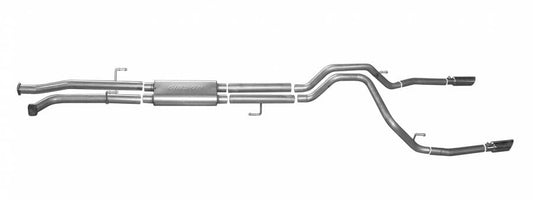 Gibson ギブソン 両側シングル タンドラ 2007-2020 マフラー #67402 DUAL SPLIT EXHAUST STAINLESS (2nd タンドラ)