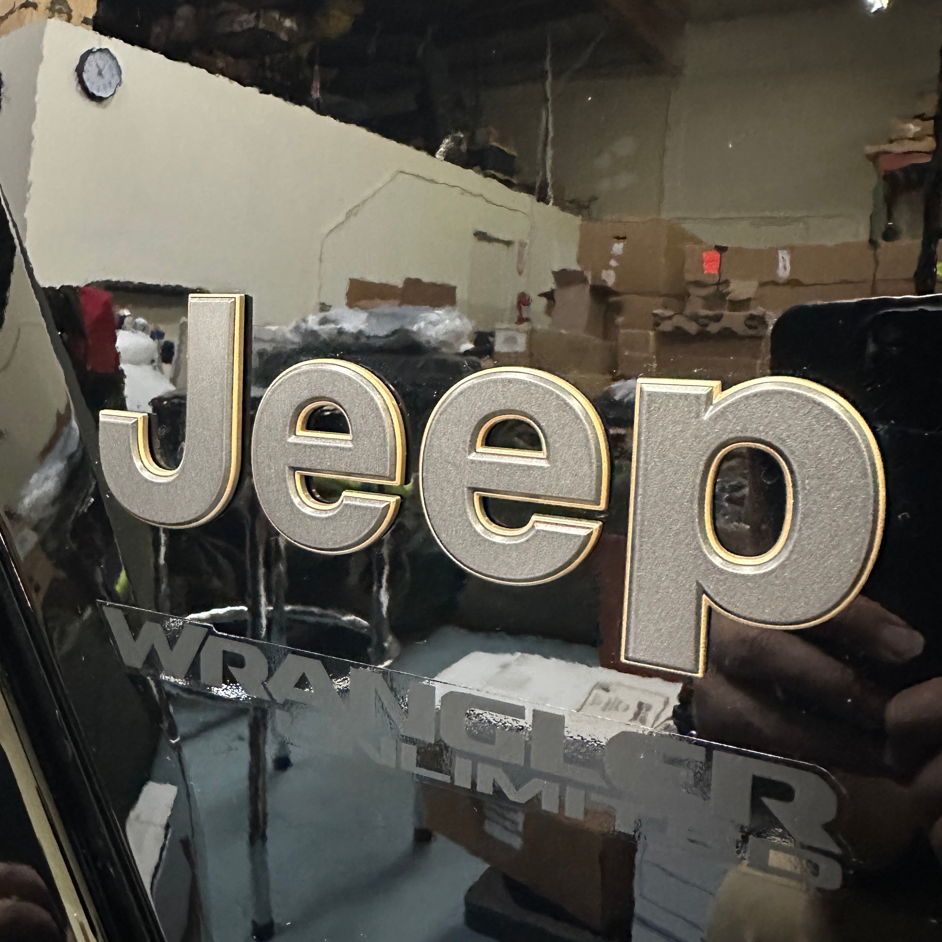 MOPAR Jeep純正 フェンダー ネームプレート エンブレム (JL/JT