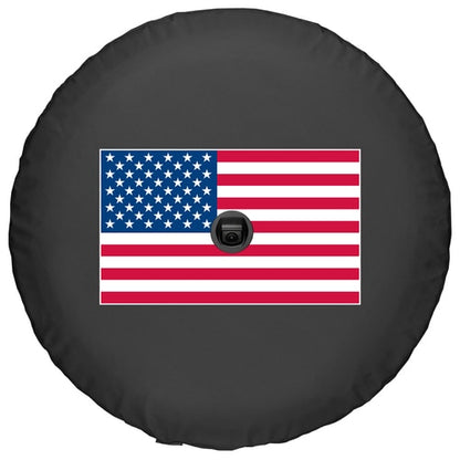 ソフト スペアタイヤカバー American Flag
